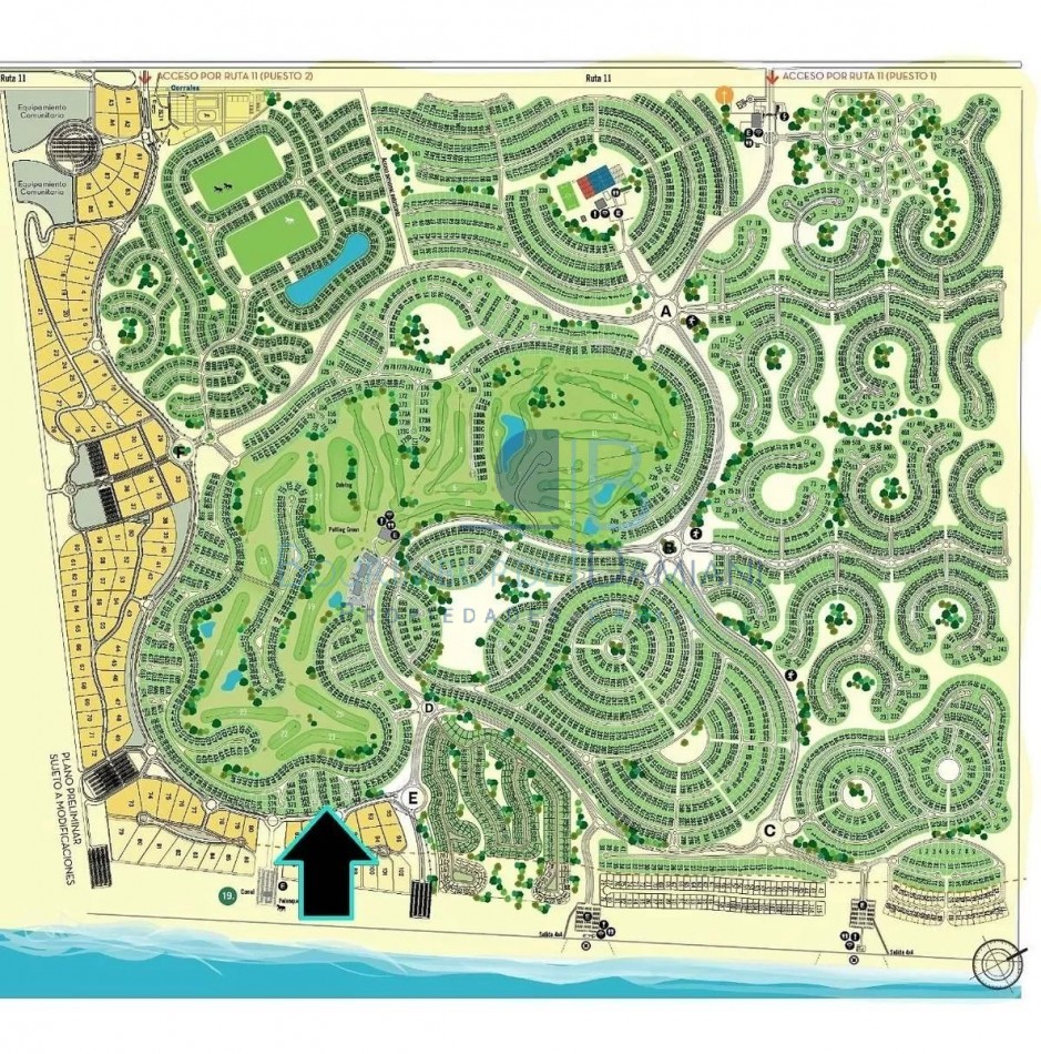 3009 - Lote en Golf II Costa Esmeralda